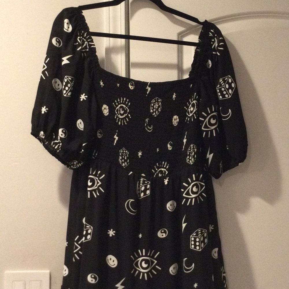 Graphic Maxi dress